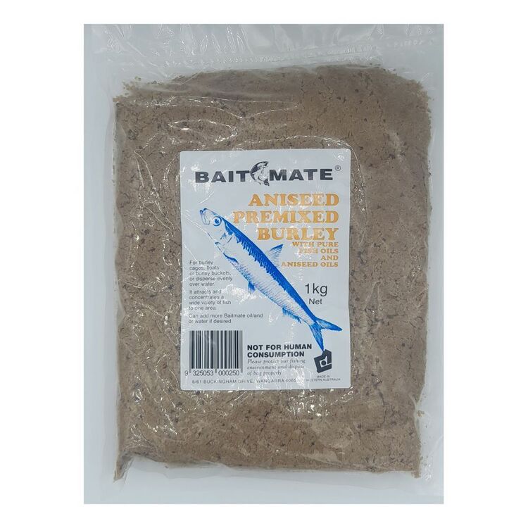 Baitmate Premix Burley with Aniseed Brown 1 kg