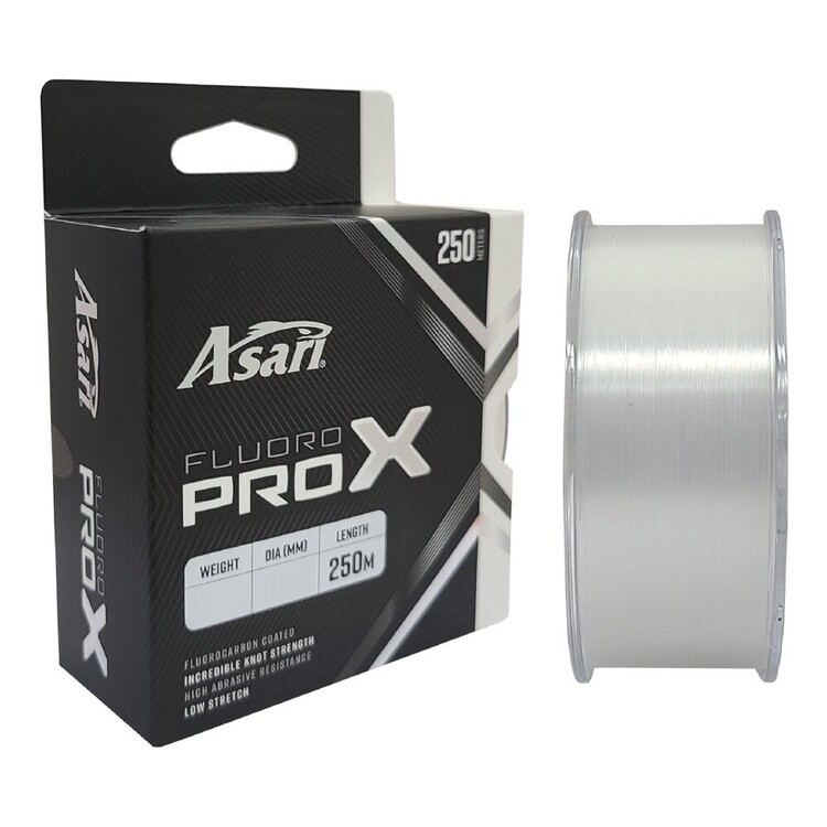Asari 250M Prox Fluro Mono Fishing Line Clear