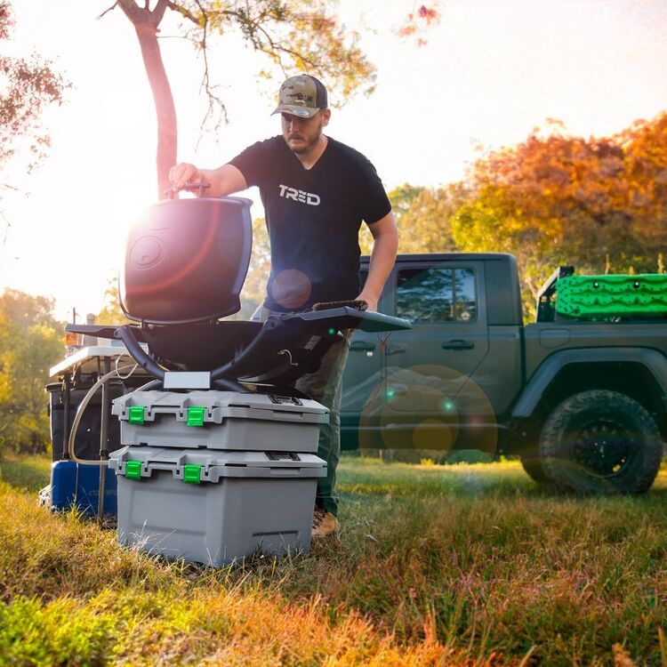 TRED 50-40 Mid Storage Box 65L Grey 65 L