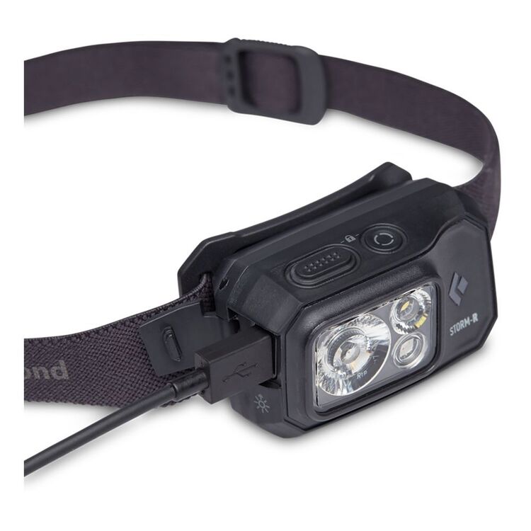 Black Diamond Storm 500 Lumen Rechargeable Headlamp Black