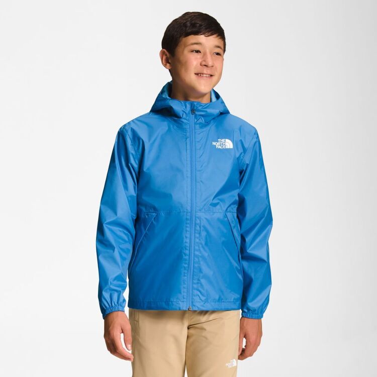 The North Face Boys' Zipline Rain Jacket Sonic Blue