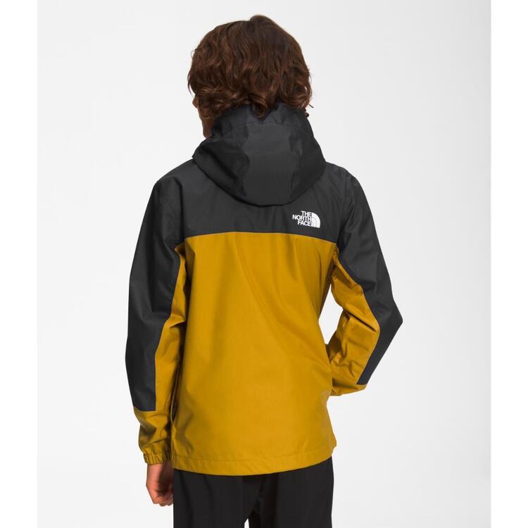 The North Face Boys' Antora Rain Jacket Mineral Gold