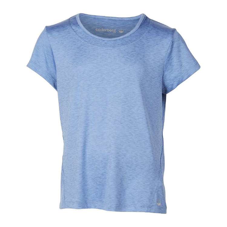 Cederberg Youth Pichu Tech Tee Cornflour