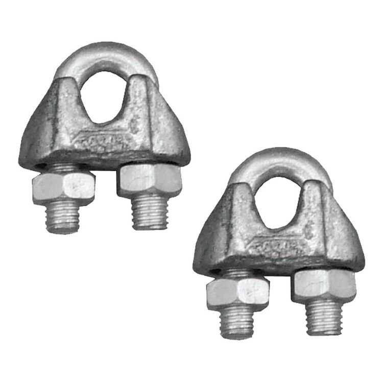 Brake Cable Clamp Kit (2 Clamps Skin Packed) Multicoloured