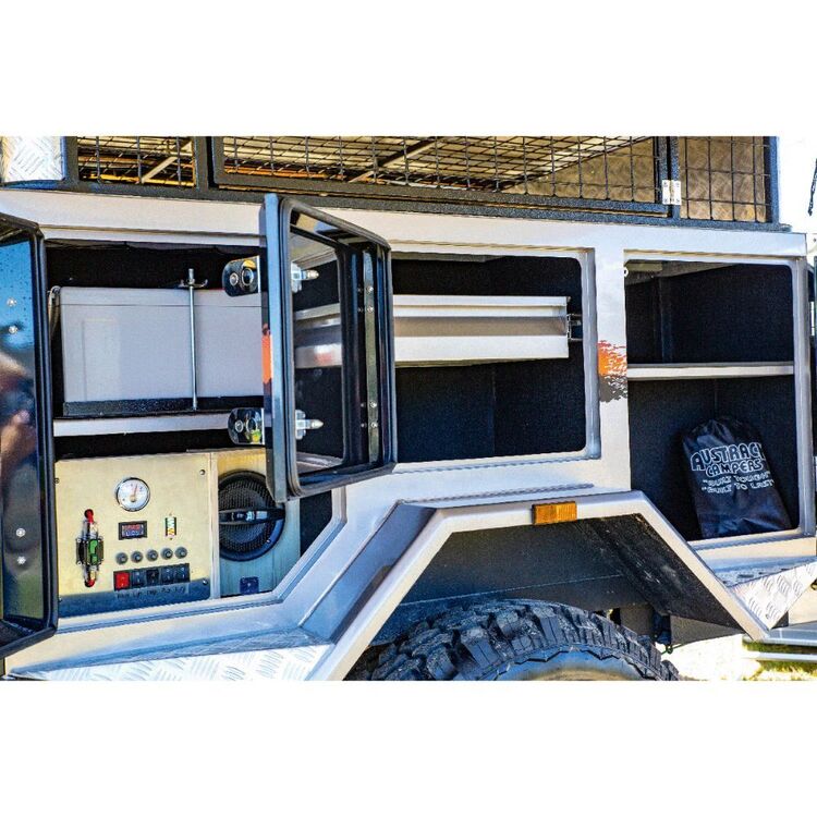 Austrack Simpson X Rooftop Camper Trailer Grey