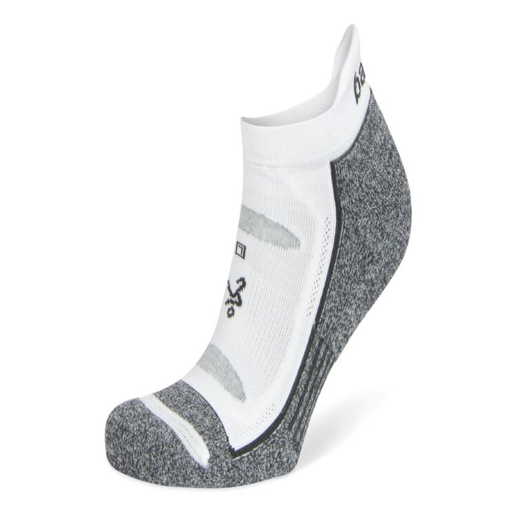 Balega Unisex Blister Resist No Show Socks White