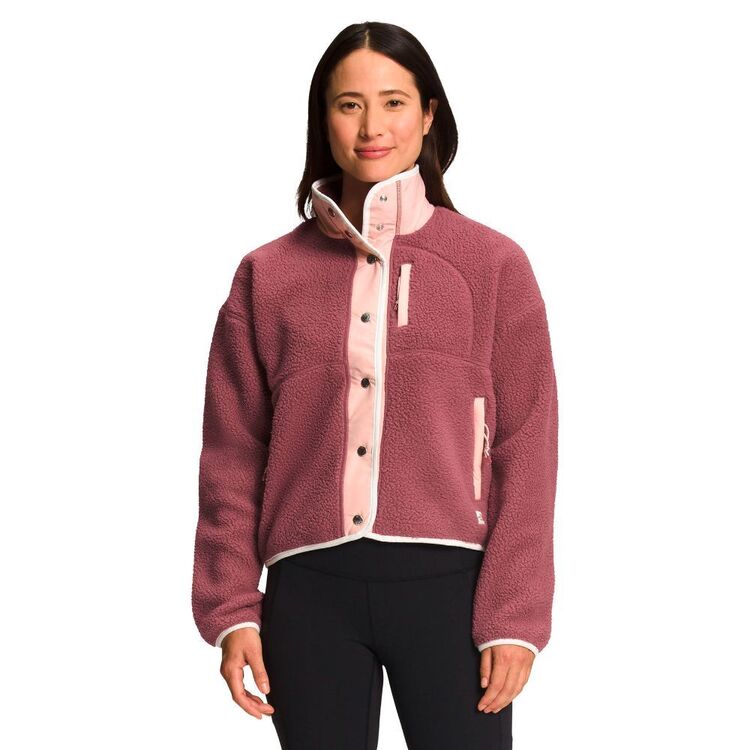 The North Face Women's Cragmont Fleece Jacket Wild Ginger & Evening Sand Pink