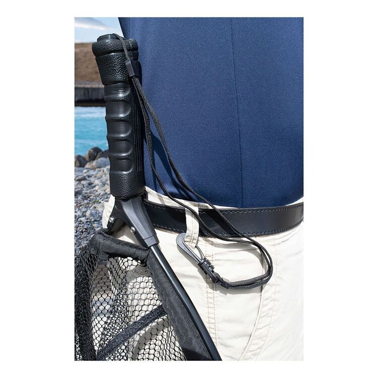 Black Magic Small Landing Net Incl. Belt & Bungee Clips Black Small