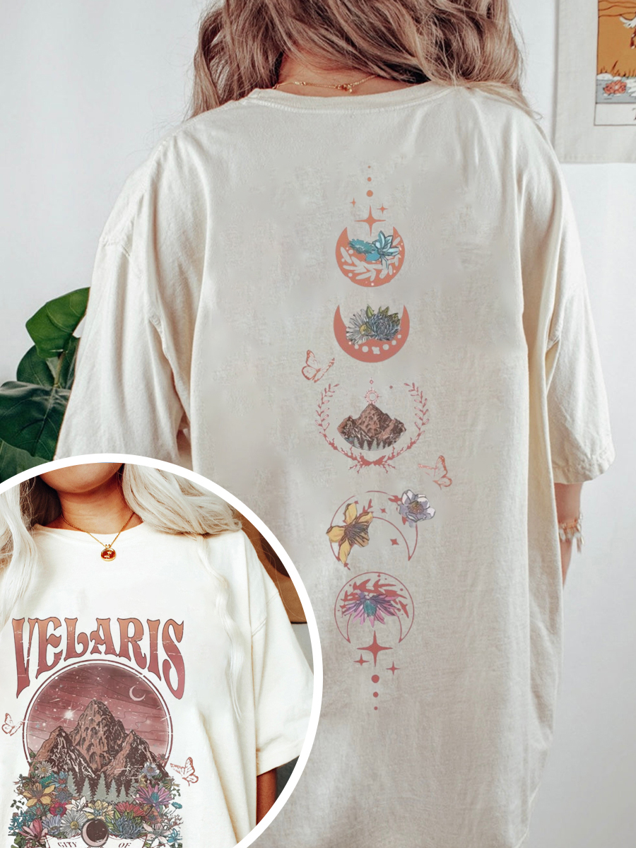 Oversized Court Of Dreams Book T-Shirt