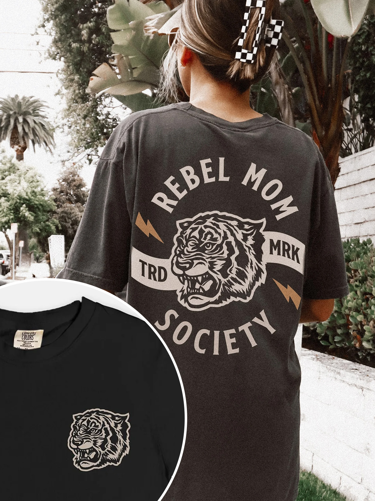 Rebel Mom Society Tiger T-Shirt