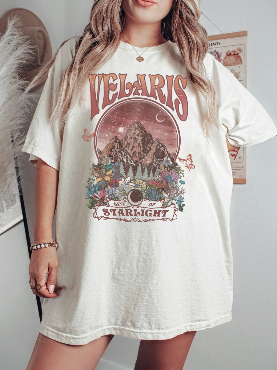 Oversized Court Of Dreams Book T-Shirt