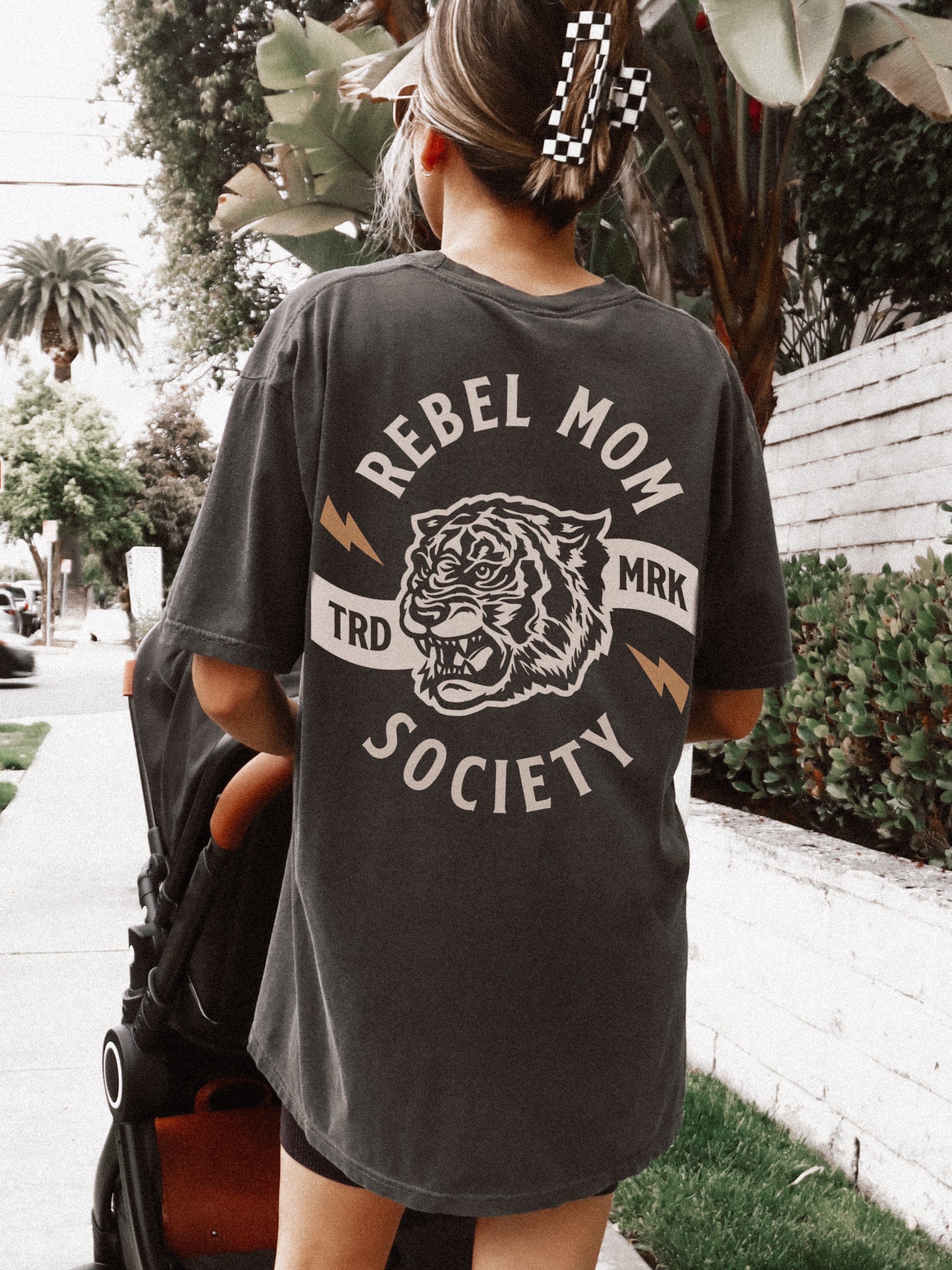 Rebel Mom Society Tiger T-Shirt