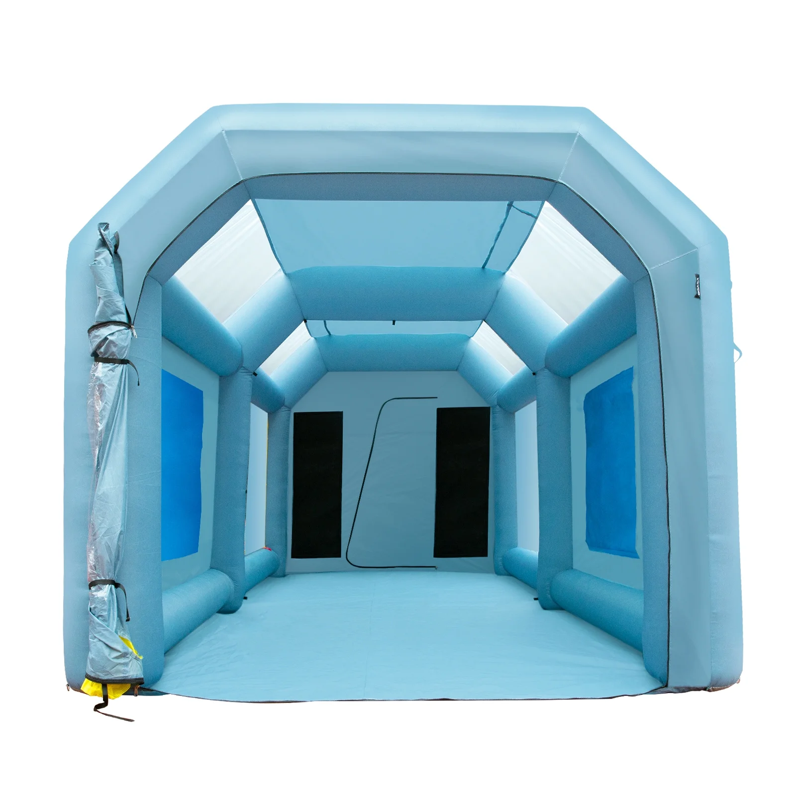 BENTISM Inflatable Paint Booth 30x20x13ft Inflatable Spray Booth Car Paint Tent with 950W+1100W Filter System Blower