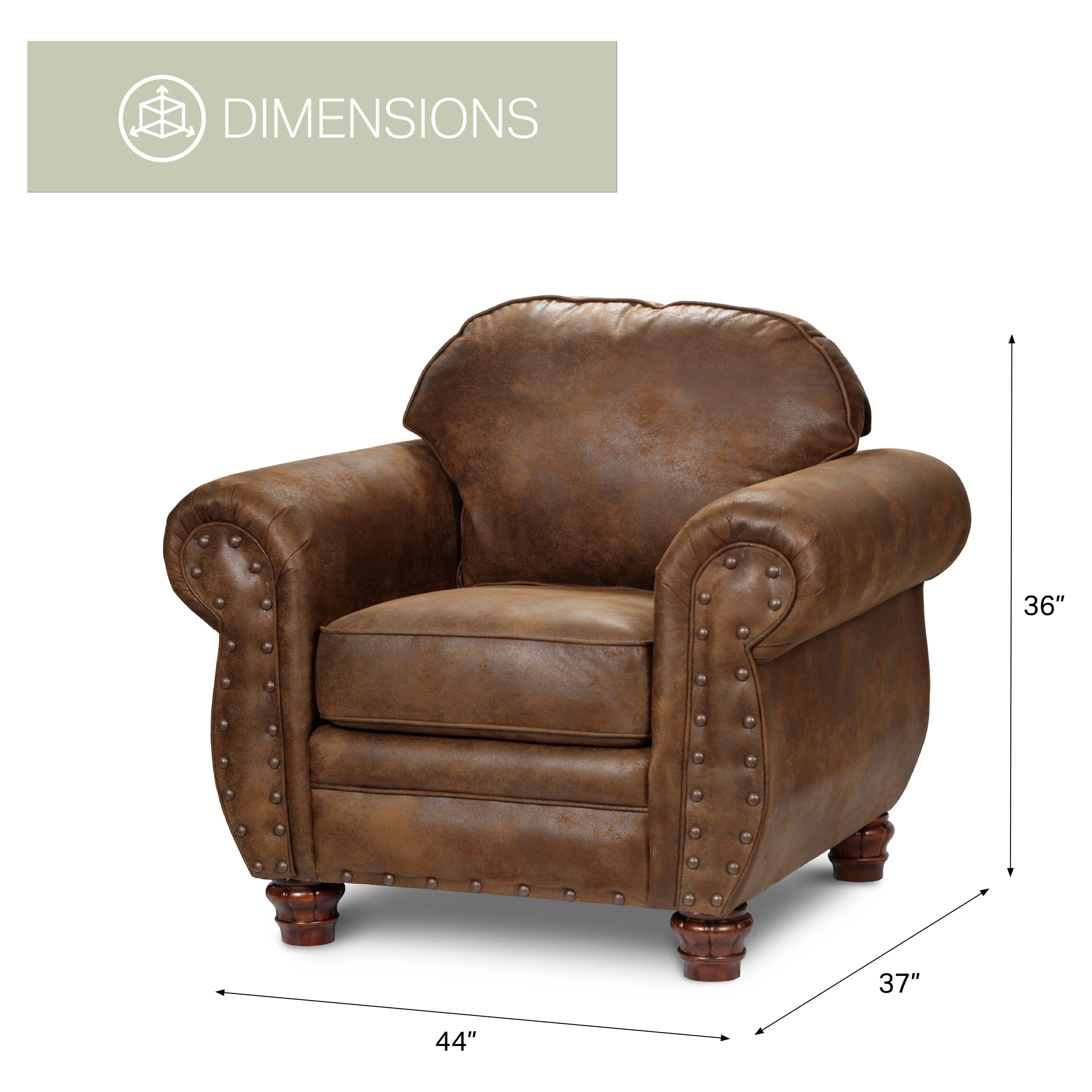 American Furniture Classics Model 99011-90, Sedona Lodge Arm Chair