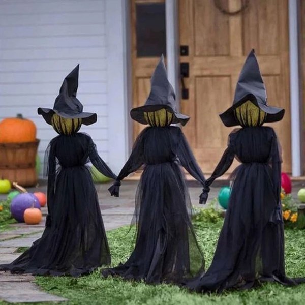 Visiting Light-Up Witches with Stakes