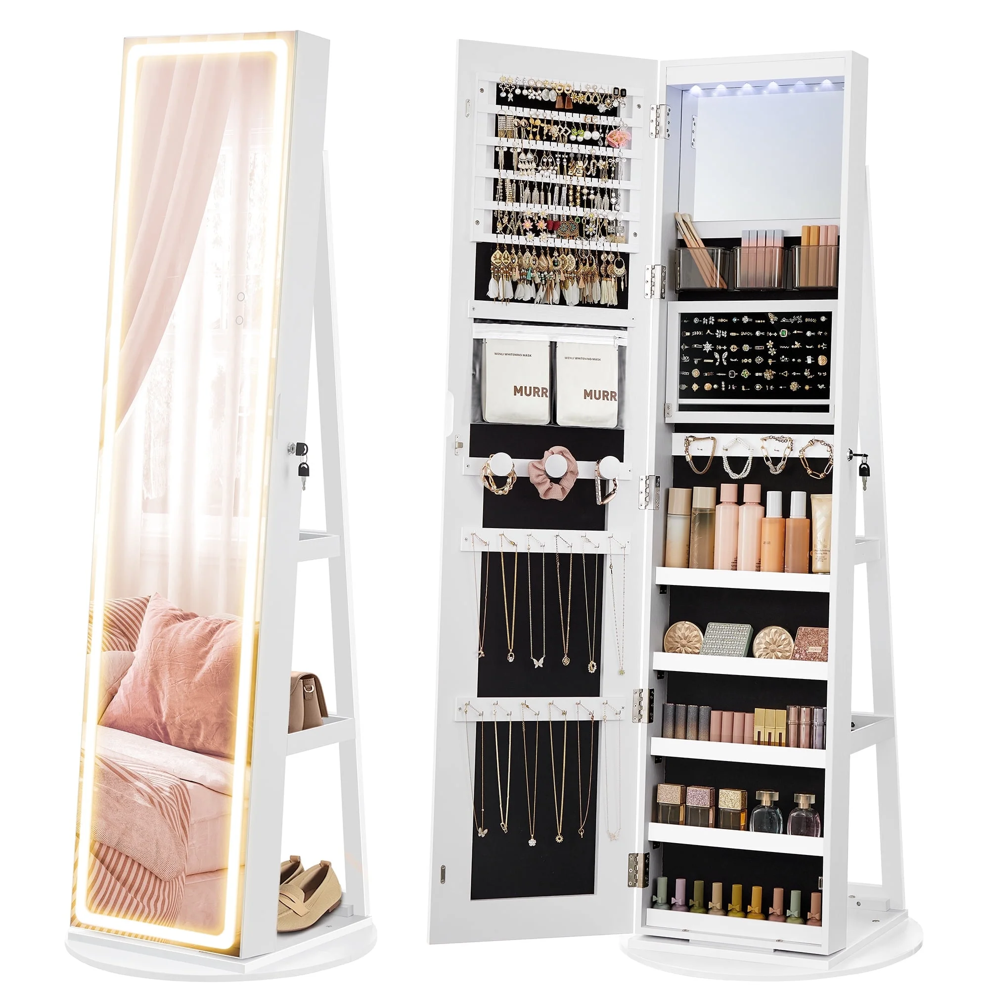 mirror that turns into a cabinet