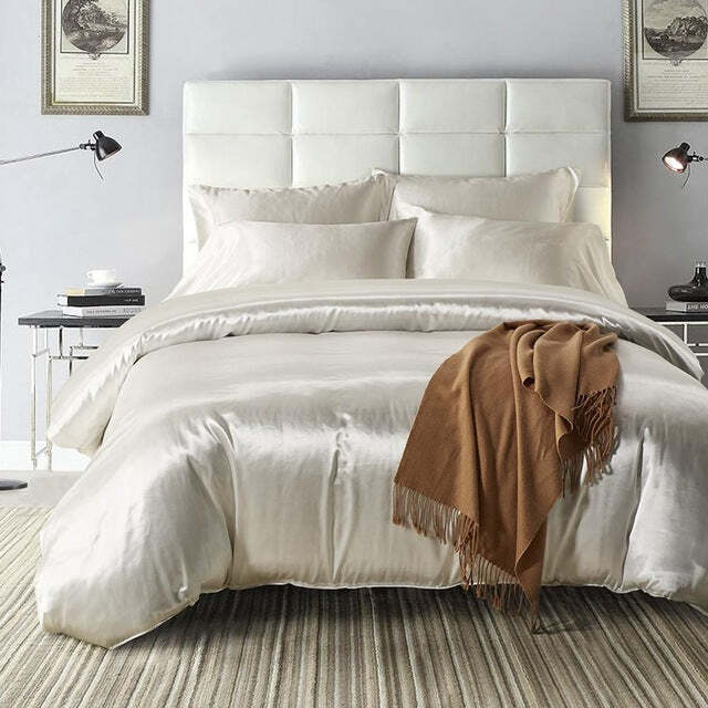 Satin Bedding Set Luxury Style Duvet Cover