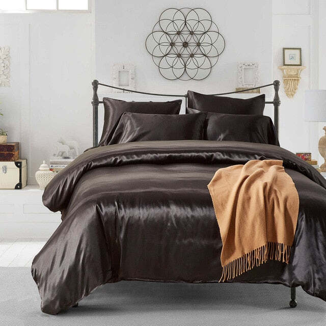 Satin Bedding Set Luxury Style Duvet Cover