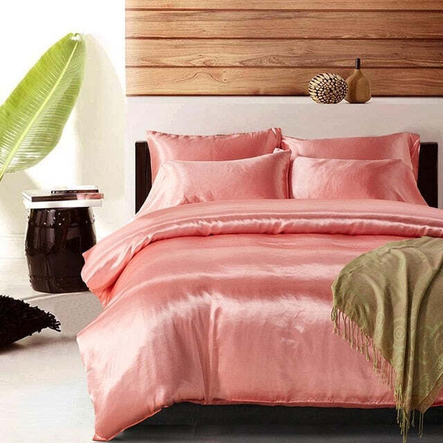 Satin Bedding Set Luxury Style Duvet Cover