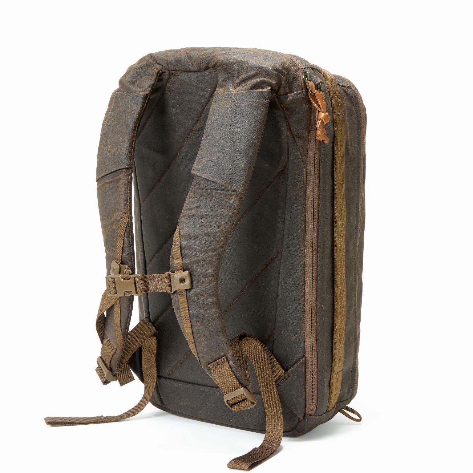 24l waxed canvas backpack durable stylish design