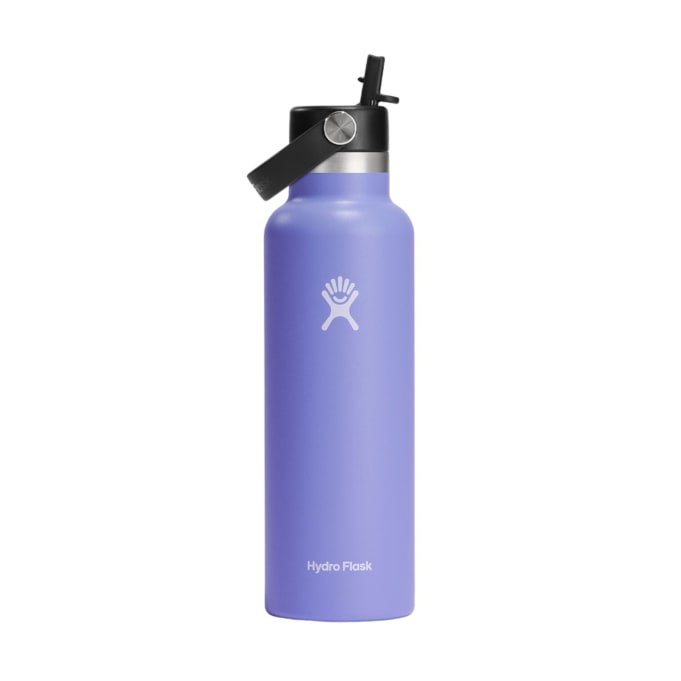 Hydro Flask Standard Mouth with Flex Straw Cap 21oz/621ml Lupine