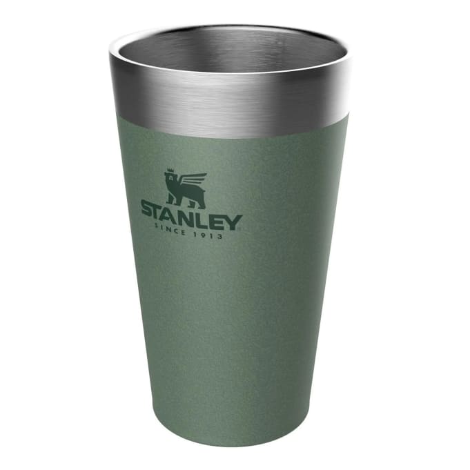 Stanley Adventure Stacking Beer Pint/ Tumbler 470ml - Hammertone Green