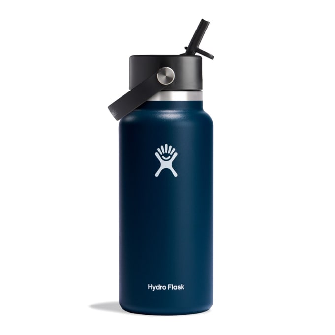 Hydro Flask Hydration Wide Mouth with Flex Straw Cap 32oz/946ml Indigo