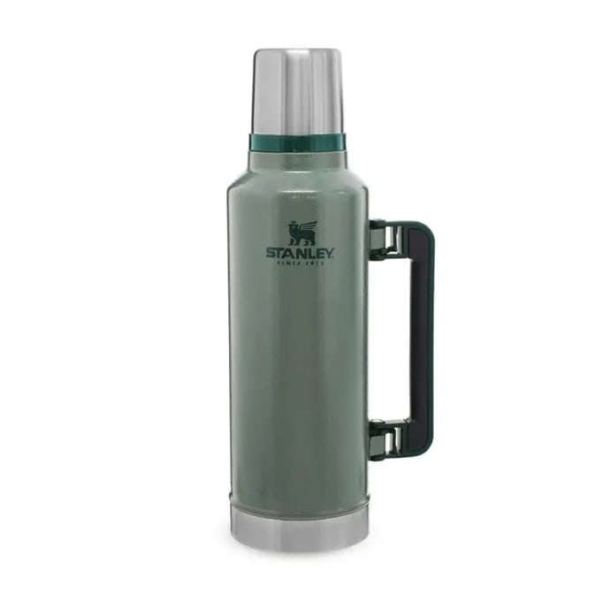 Stanley Legendary Classic Vacuum Flask 1.9L - Hammertone Green