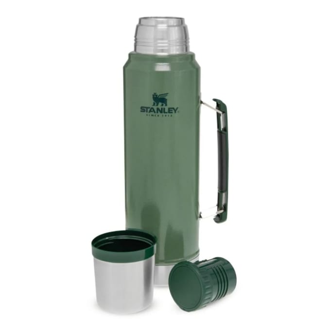Stanley Legendary Classic Vacuum Flask 1.0L - Hammertone Green