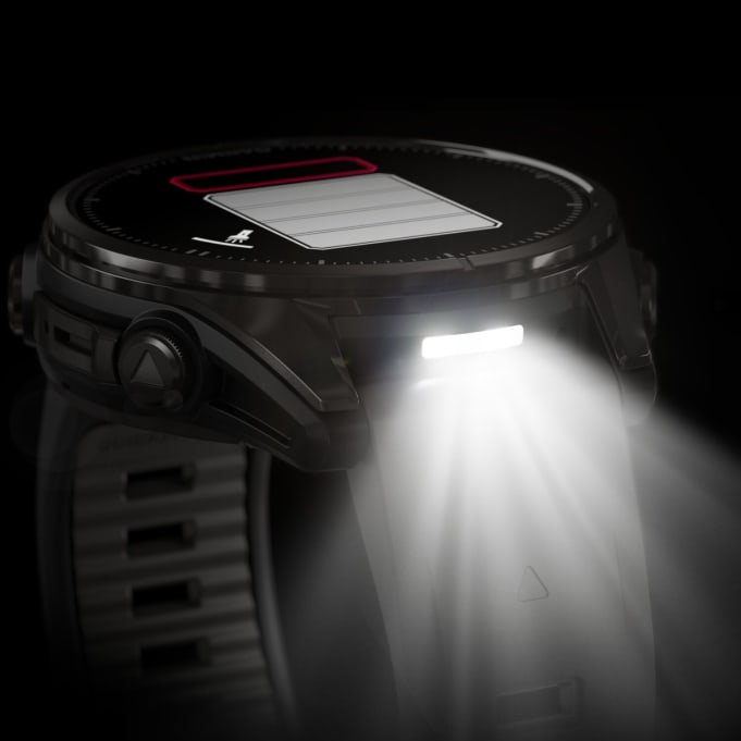 Garmin Fenix 8 43mm AMOLED Sapphire Multisport Smartwatch - Carbon Grey