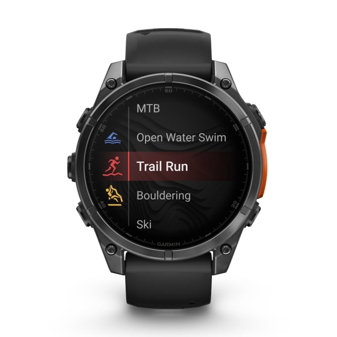 Garmin Fenix 8 47mm AMOLED Glass Multisport Smartwatch - Slate Grey