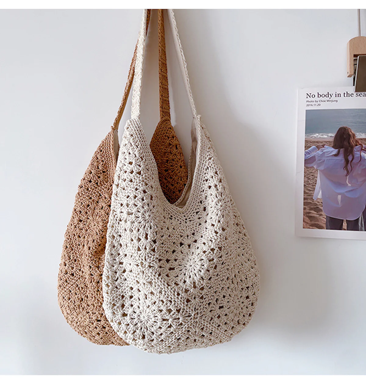Boho Crochet Shoulder Bag