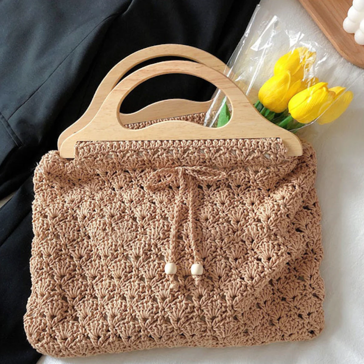 Crochet Harajuku Style Bag