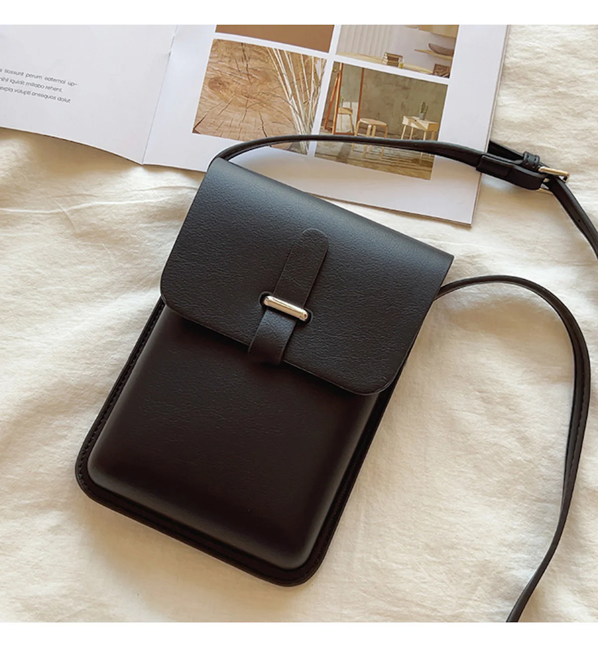Mini Leather Camera Sling Bag