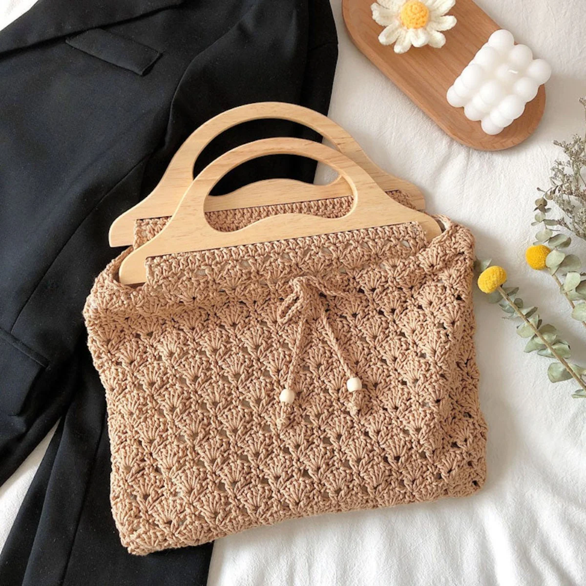 Crochet Harajuku Style Bag