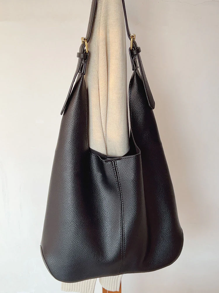Simple Leather Tote Bag