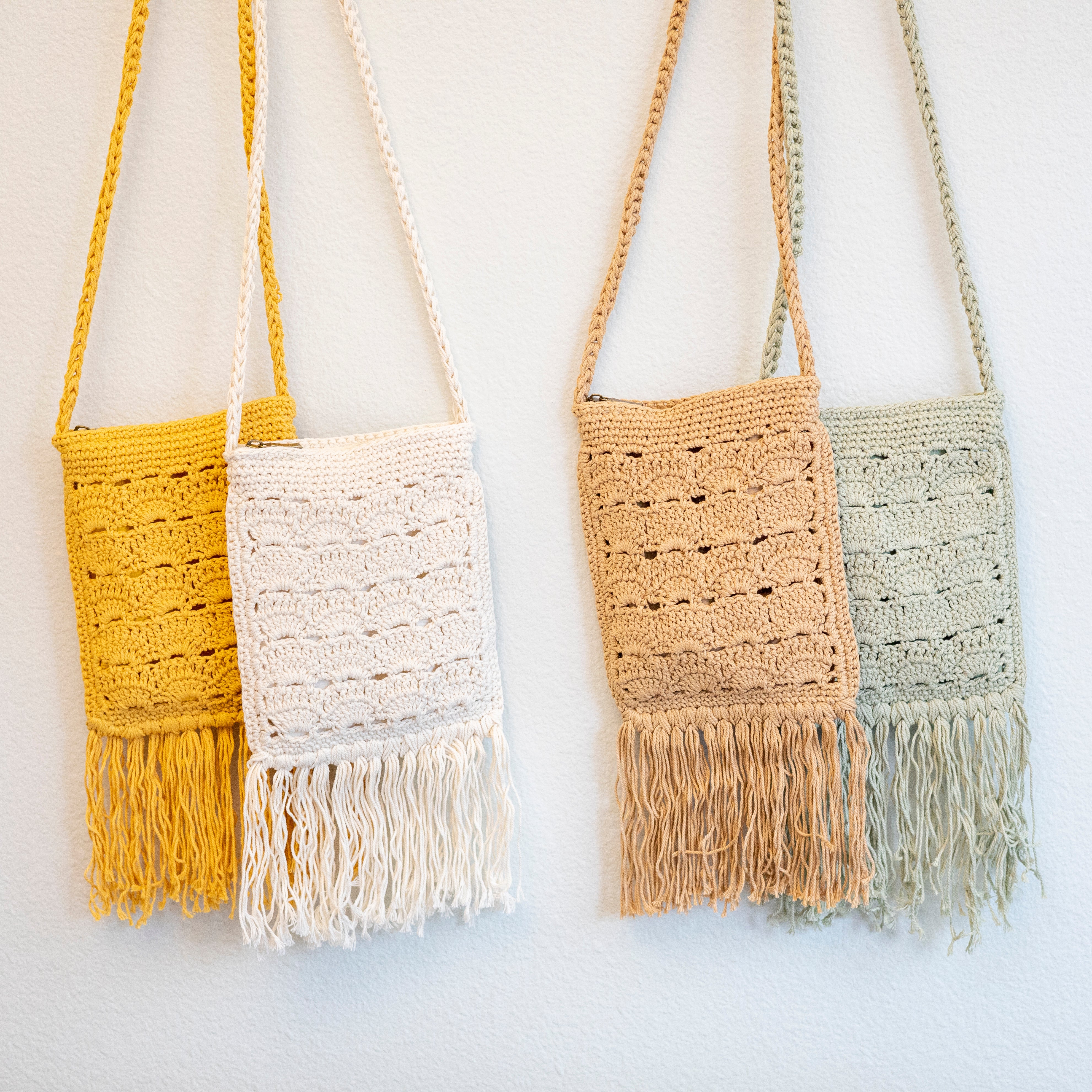 Handmade Bohemian Tassel Beach Small Bag