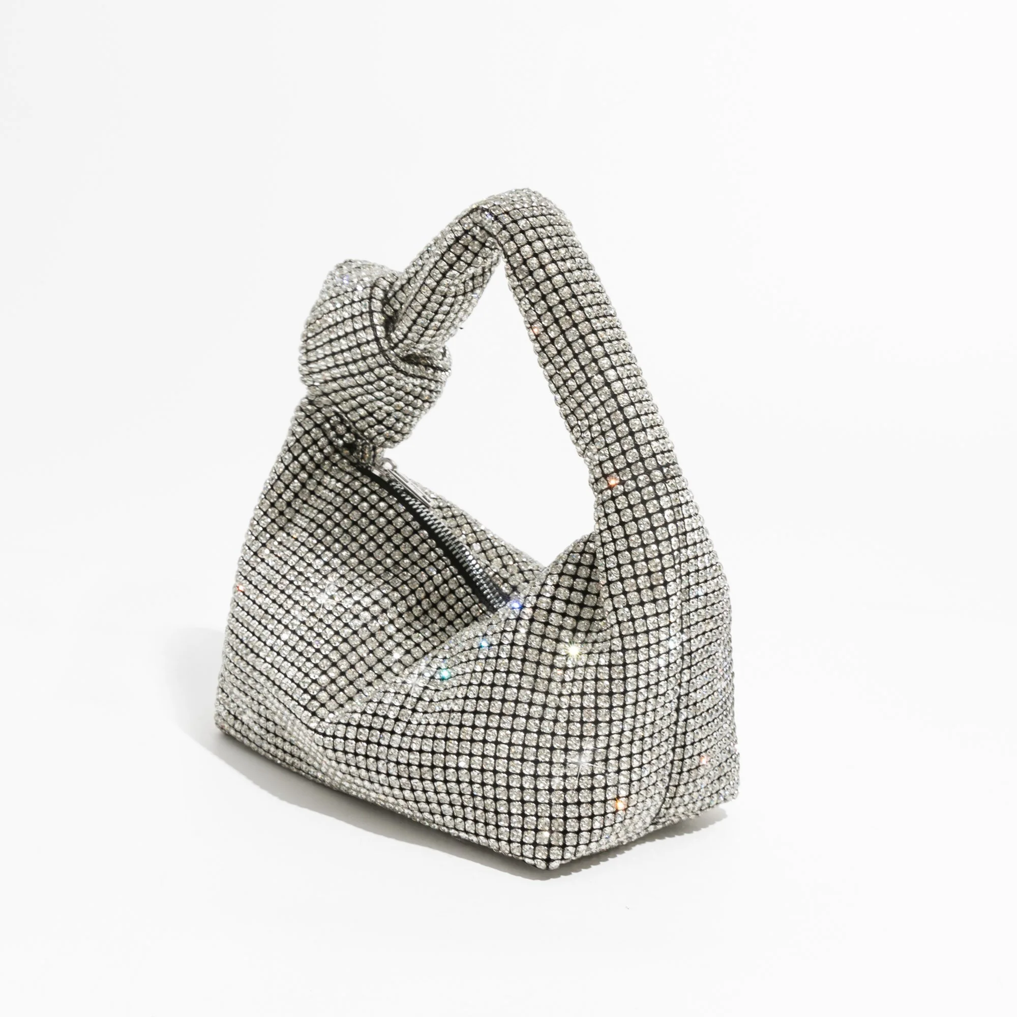 Crystal Knot Handbag Purse