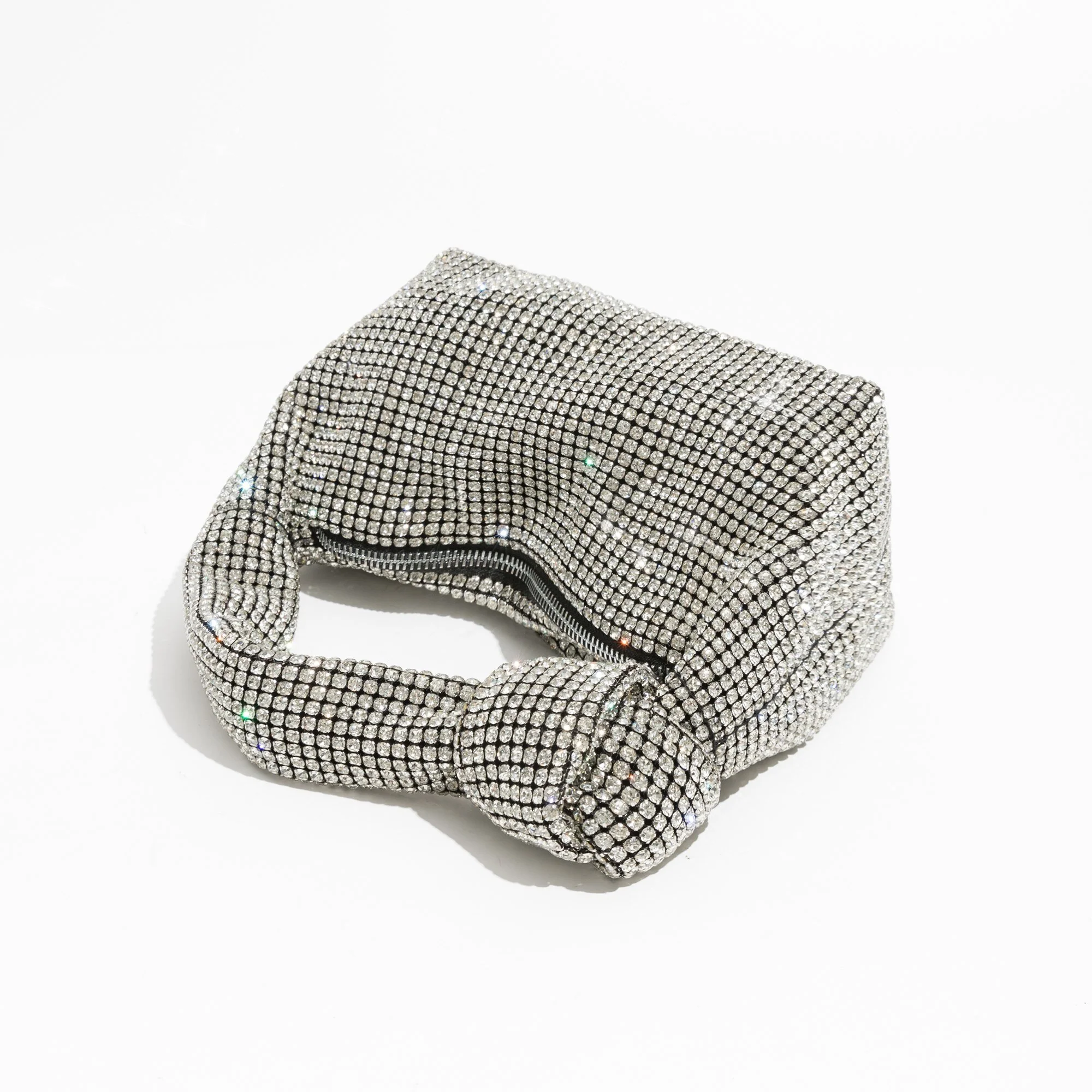 Crystal Knot Handbag Purse