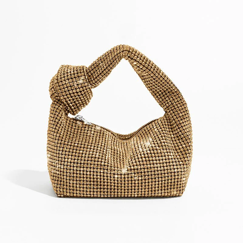 Crystal Knot Handbag Purse