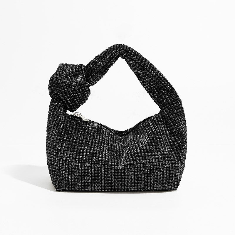 Crystal Knot Handbag Purse