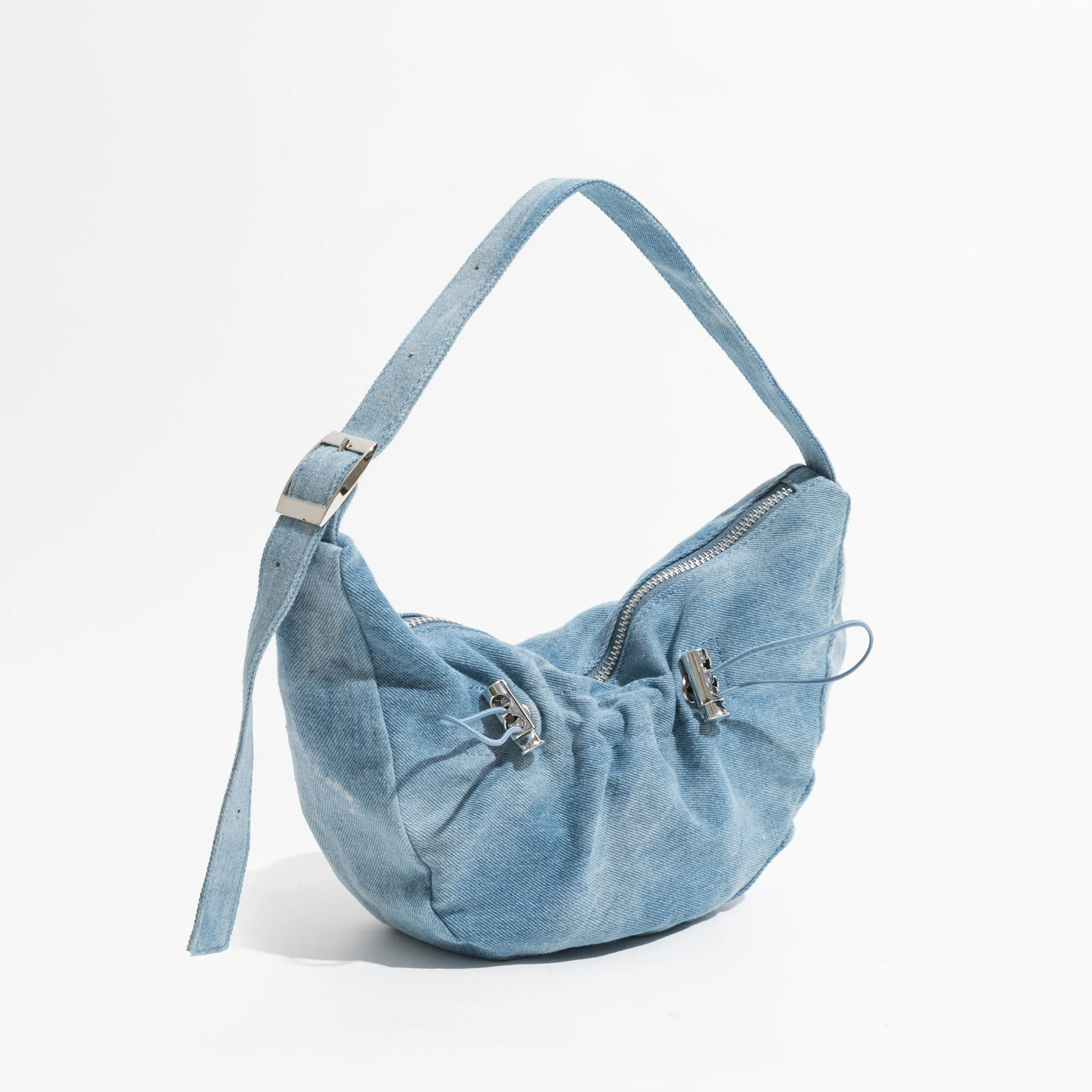 Drawstring Banana Handbag