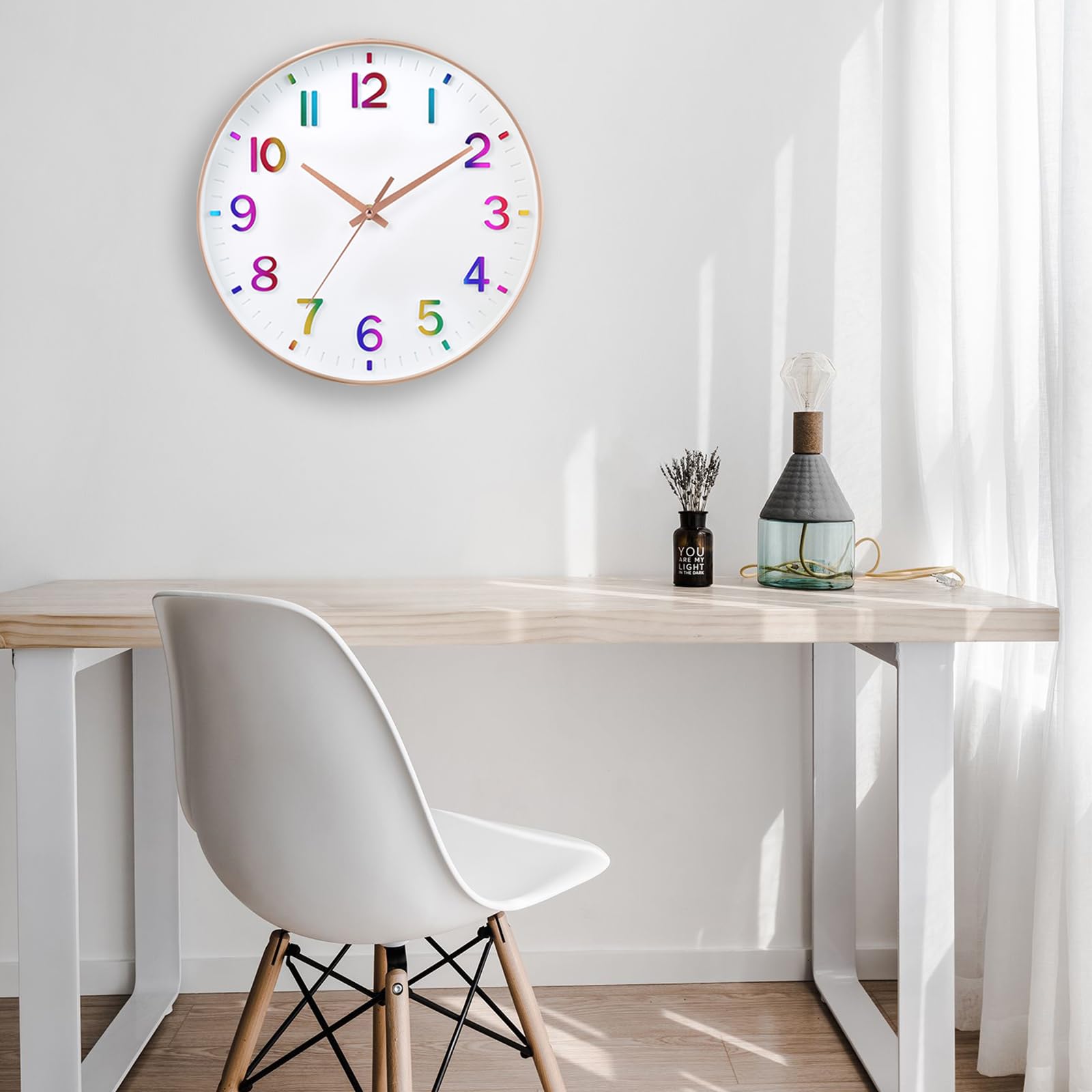 Wall Clocks Battery Operated