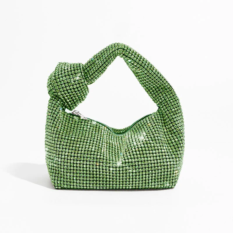 Crystal Knot Handbag Purse