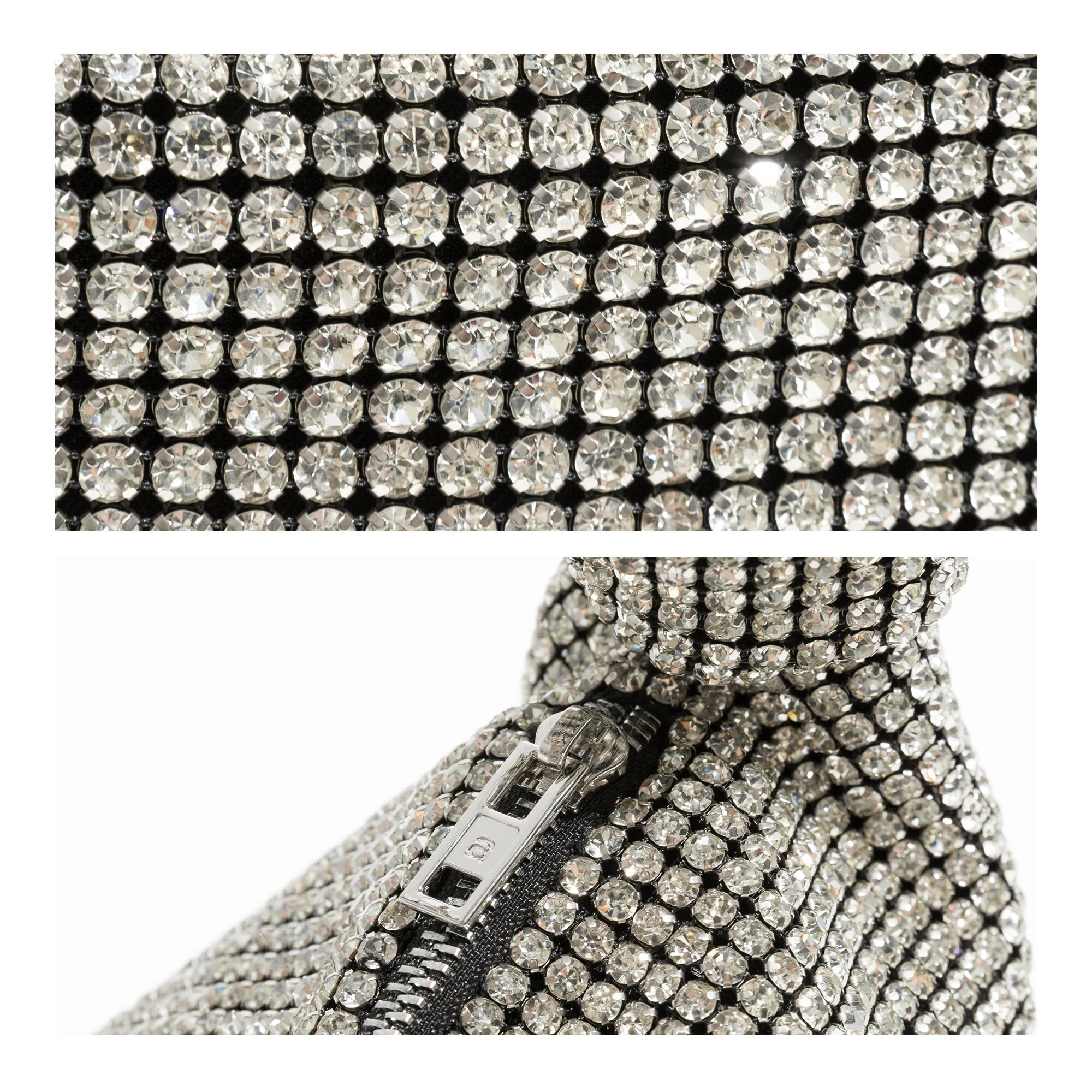 Crystal Knot Handbag Purse