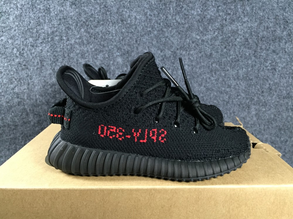 Yeezy Boost 350 V2 Black Red (Infants)