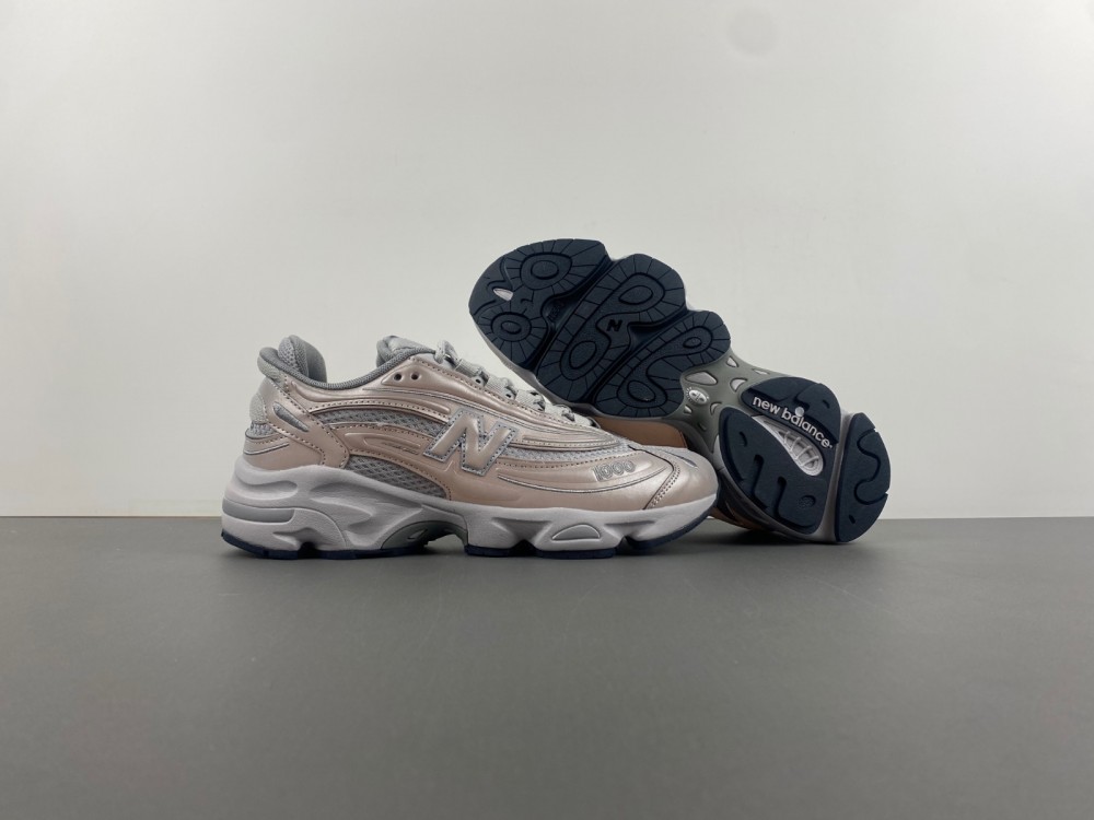 New Balance Silver 1000 Sneakers, Silver Metalic/Rainc