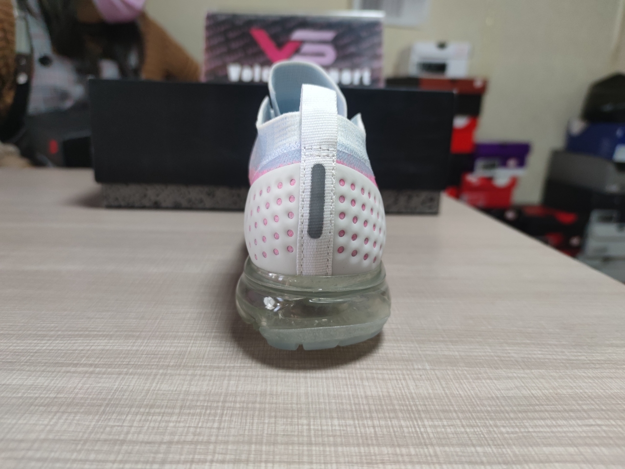 Air VaporMax 2 White Hydrogen Blue