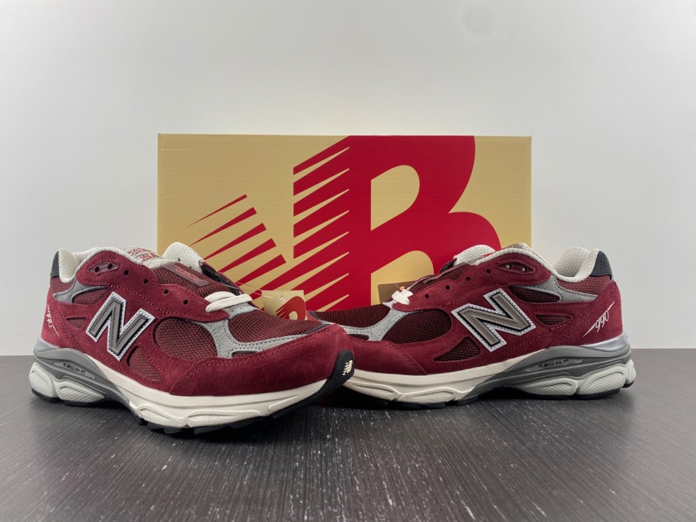 New Balance 990v3 MiUSA 'Scarlet Marblehead' M990TF3