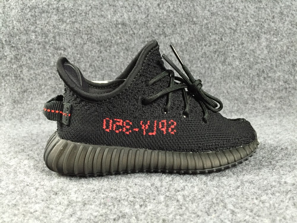 Yeezy Boost 350 V2 Black Red (Infants)